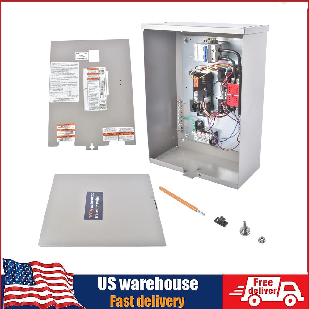 100 Amp 120/ 240V Single-Phase Generator Automatic Transfer Switch RXSW100A3