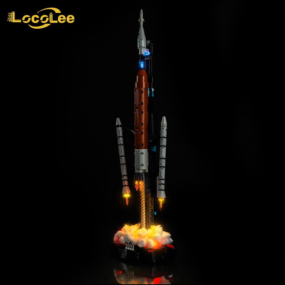 LocoLee LED Light Kit for LEGO 42221 NASA Artemis Space Launch System Rocket