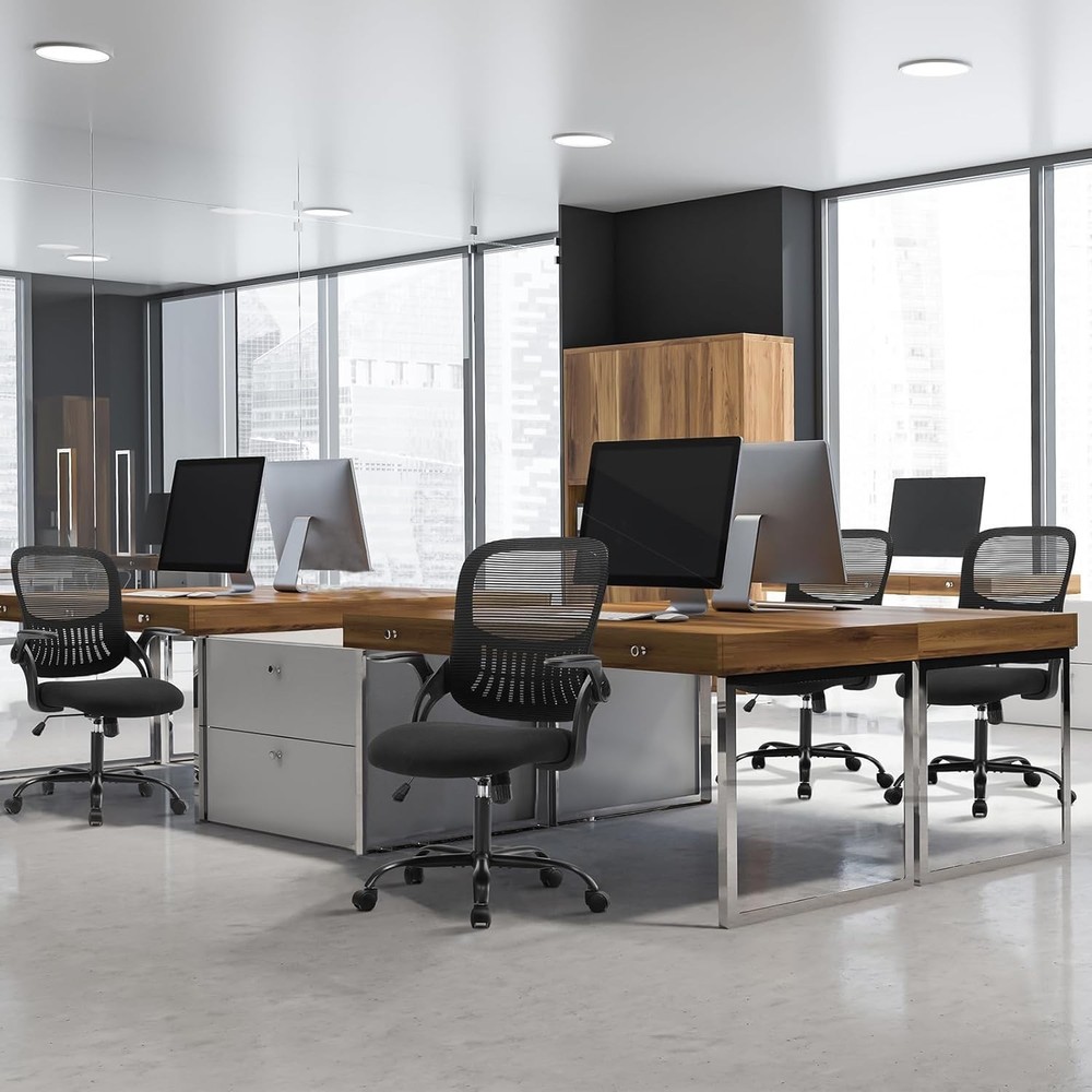 Executive Ergonomic Office Chair with Comfortable Lumbar Support - Modern Design