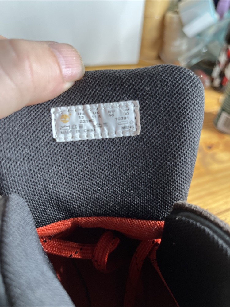 timberland boots size 12