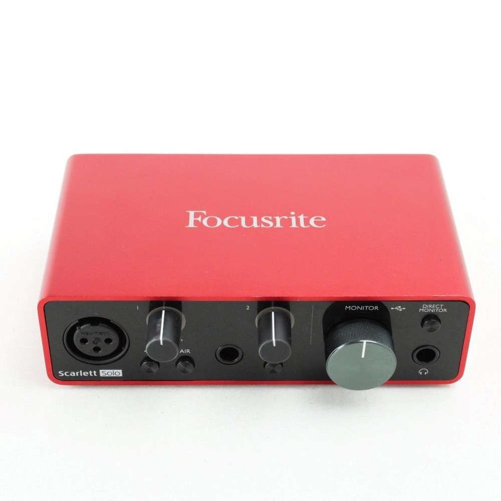 Focusrite Scarlett Solo 3rd Gen - USB Audio Recording Interface