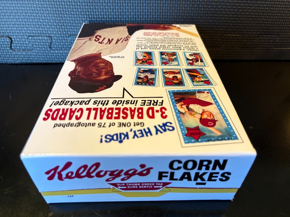 1971 Kellogg's Corn Flakes - Empty custom design display box