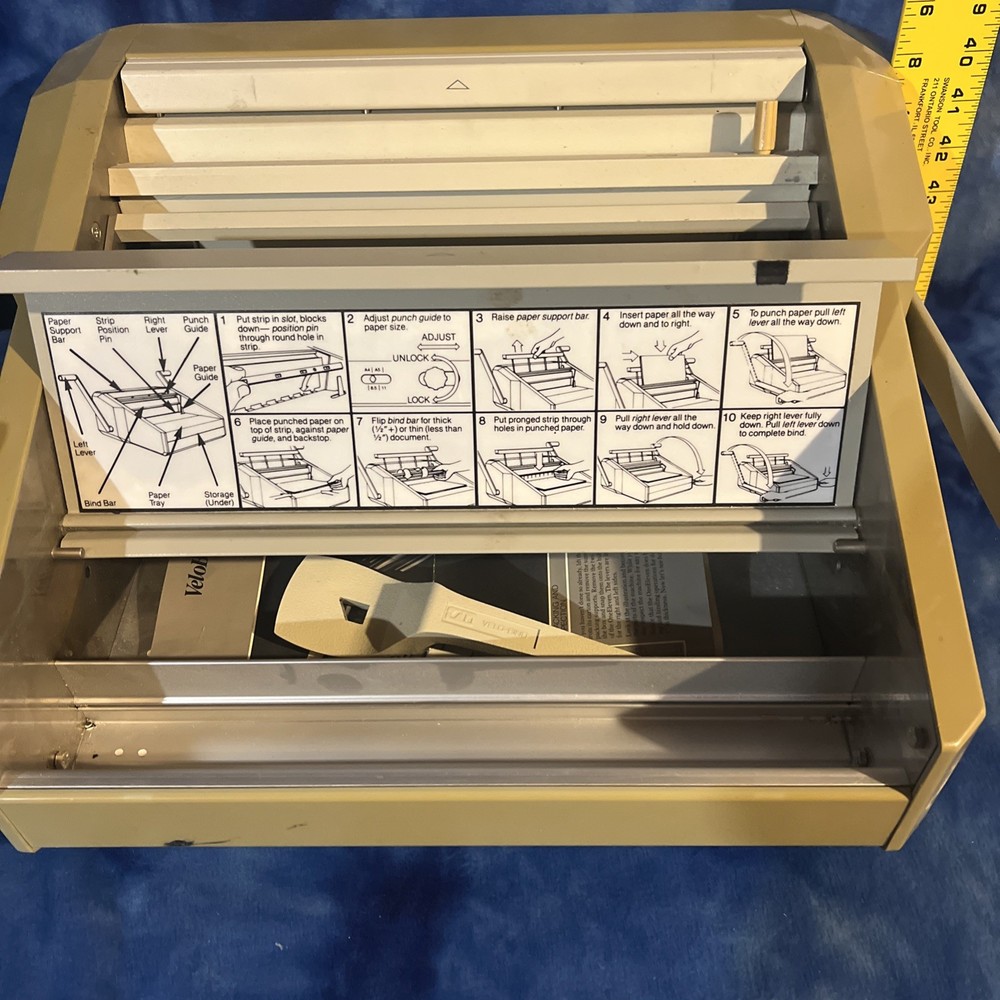 Velobind model 111 (one eleven) binder