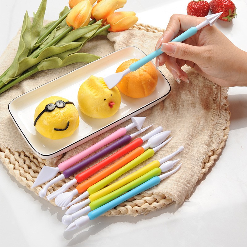 Baking Flower Embossing Pens, Cream Icing Decorating Tools for Cakes
