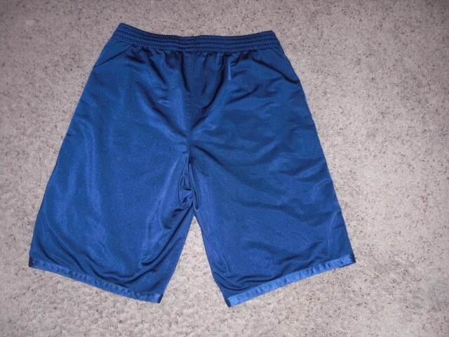 NIKE blue athletic SHORTS men's Medium