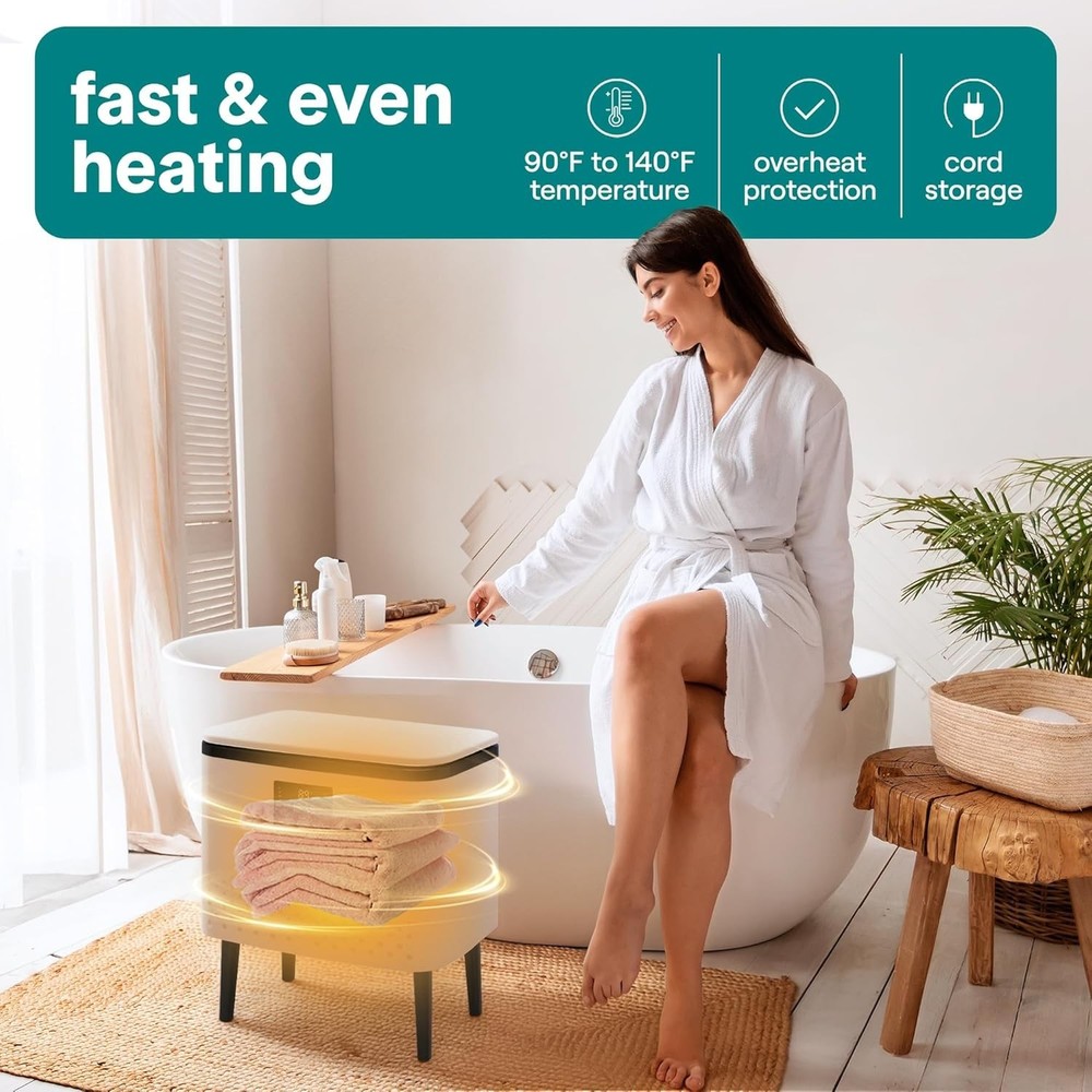 Towel Warmer 20L Large Capacity WiFi Function Mobile App 2 Large Towels Blanket