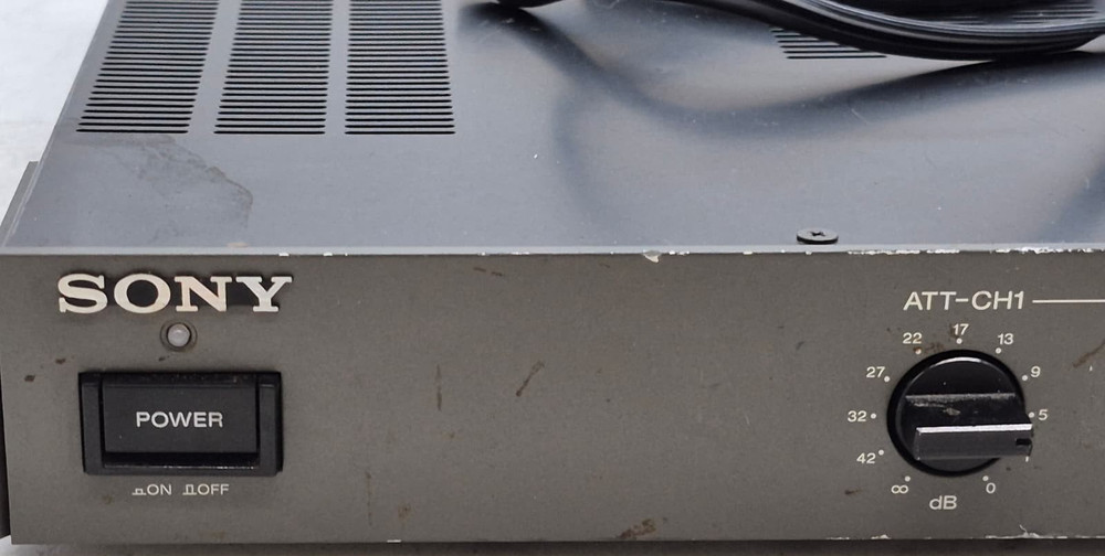 SONY SRP-P50 POWER AMPLIFIER - Missing Volume Knob