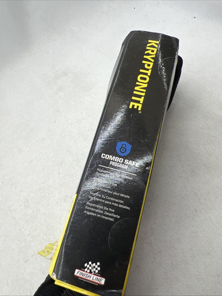Kryptonite Kryptolok 912 9.5mm Combo Chain Bicycle Lock , Black