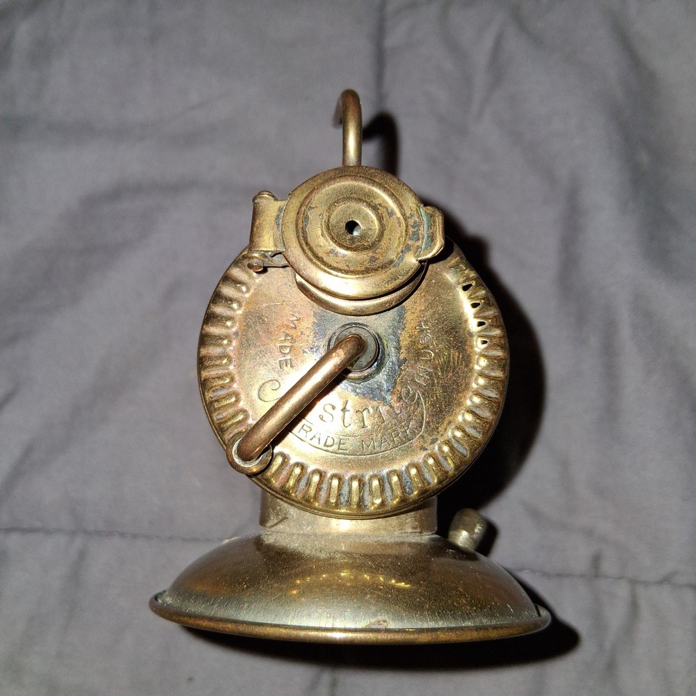 Justrite Trade Mark Carbide Lamp 1900