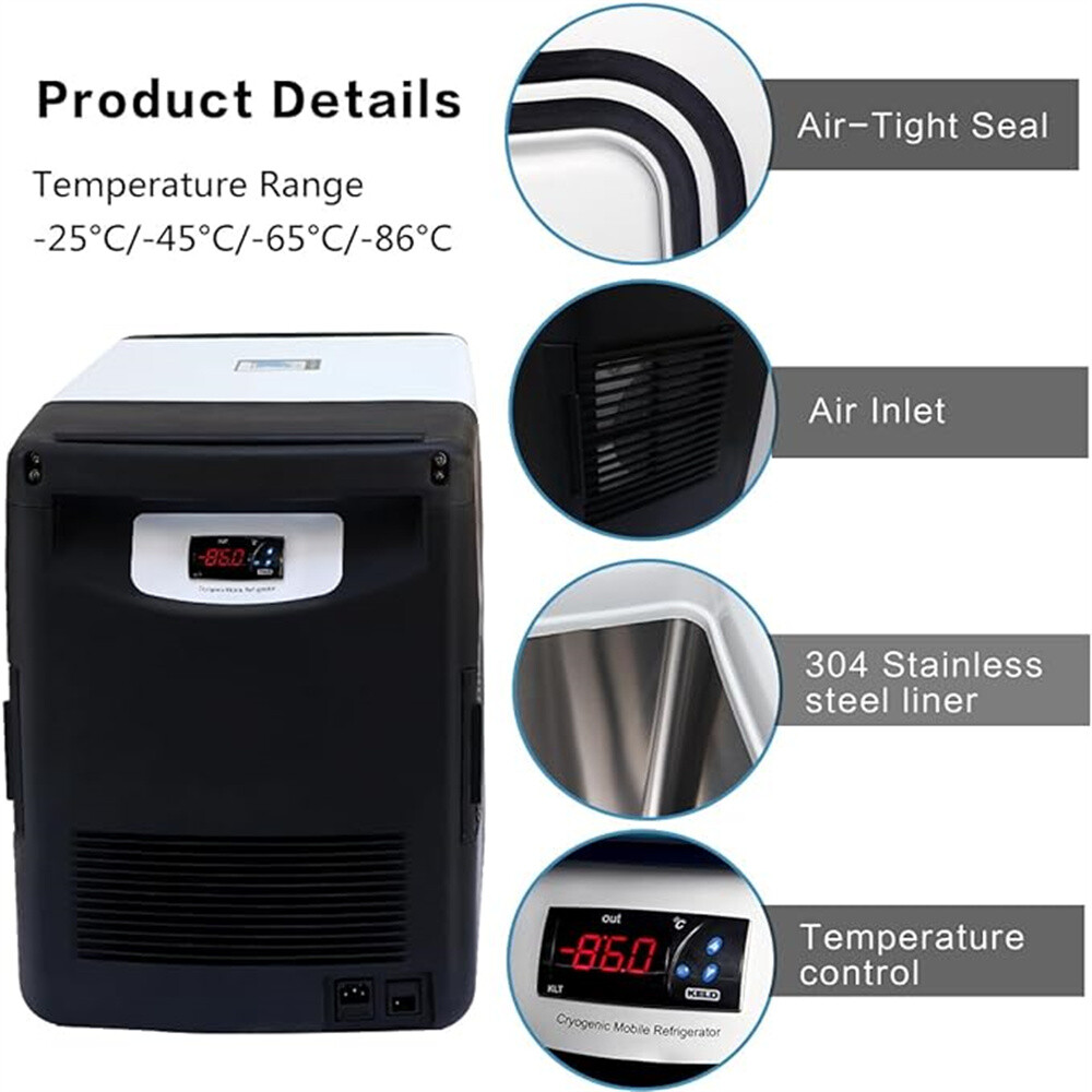 -86°C Ultra-Low Temperature Freezer Lab Cold Storage Refrigerator