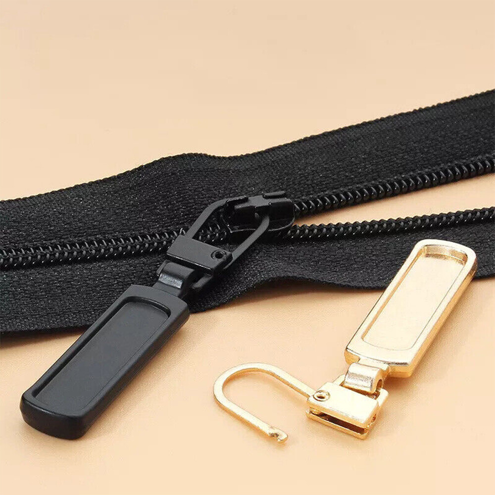 5x Zipper Fixer Repair Pull Tab Kit Replacement Slider Fix Puller Sewing Tool
