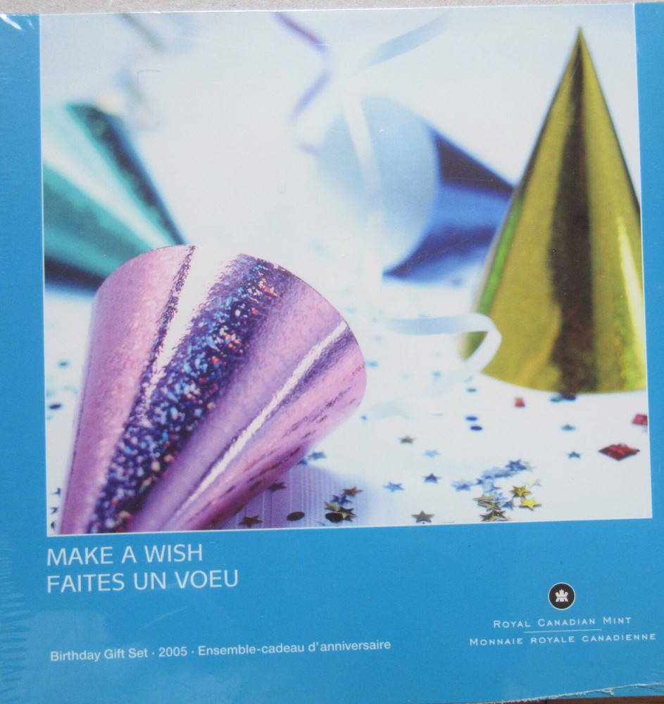 2005 Canada 'Make a Wish' Gift Mint Set  UNC. RJ