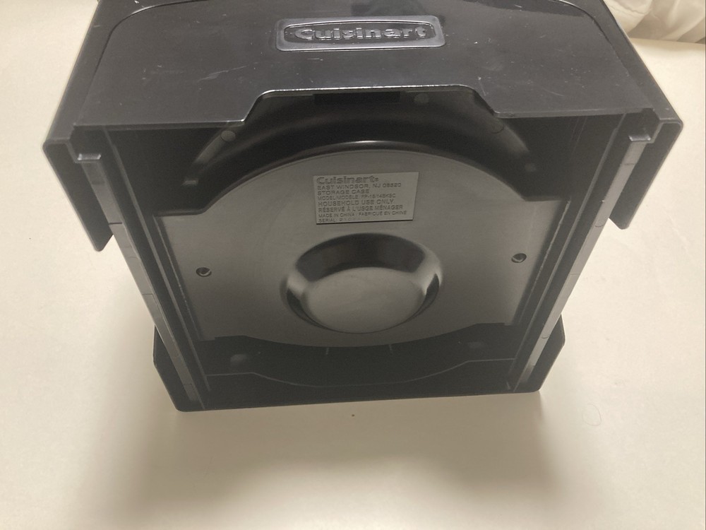 Cuisinart Storage Model FP-16/14BKSC Replacement Plastic Case Only