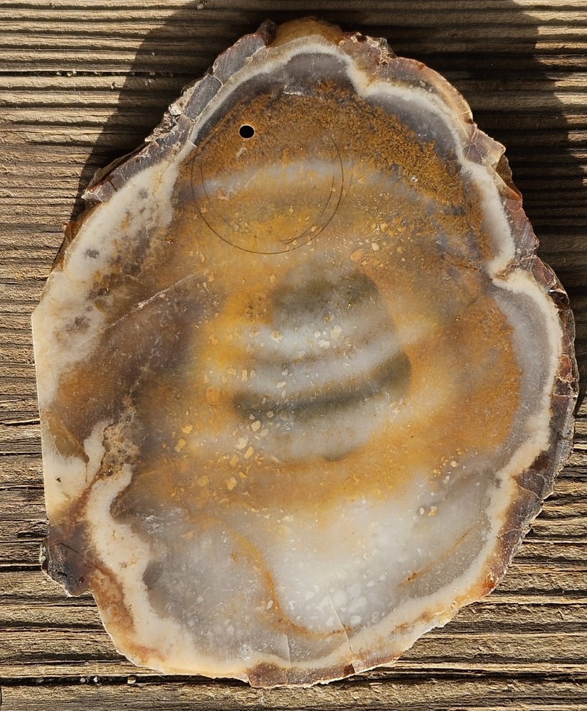 Agate Lapidary Slab 101 Grams