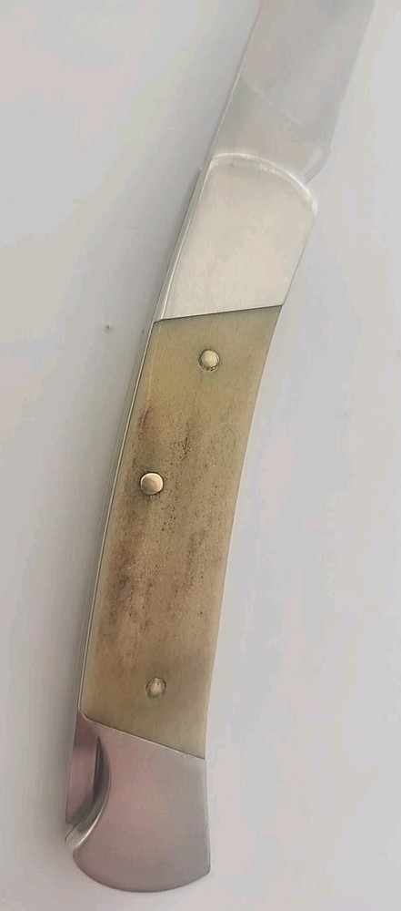 Vintage Stag Handle PARKER Folding Pocket Knife