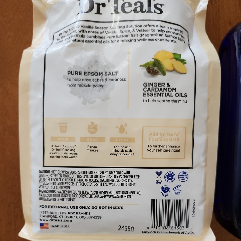 Dr Teals Limited Edition Epsom Salt & Foaming Bath