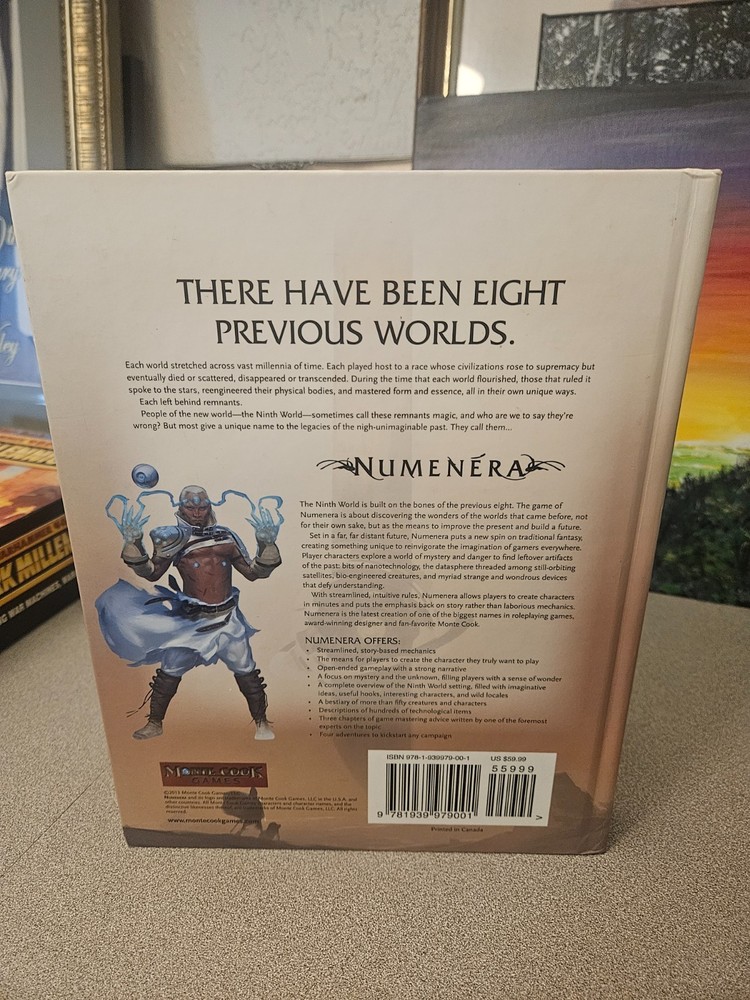 Numenera RPG Core Rulebook (Monte Cook) New!