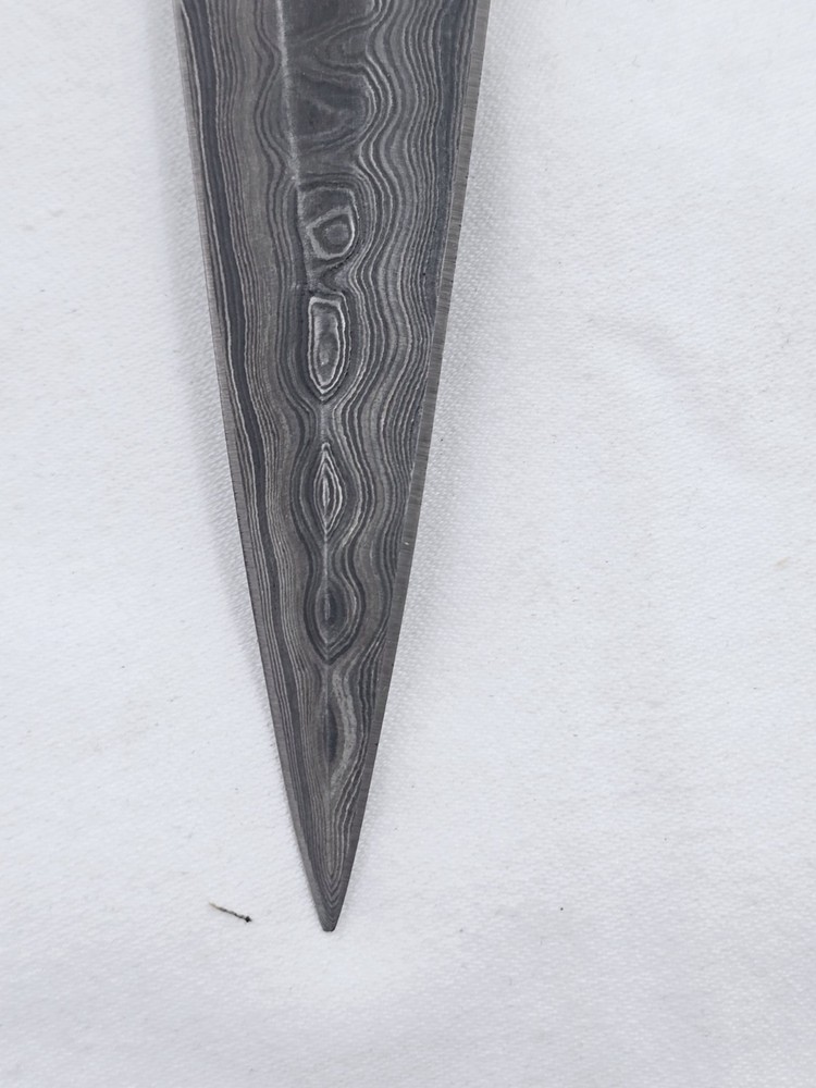 Damascus Scottish Dirk Dagger 12.5" Knife