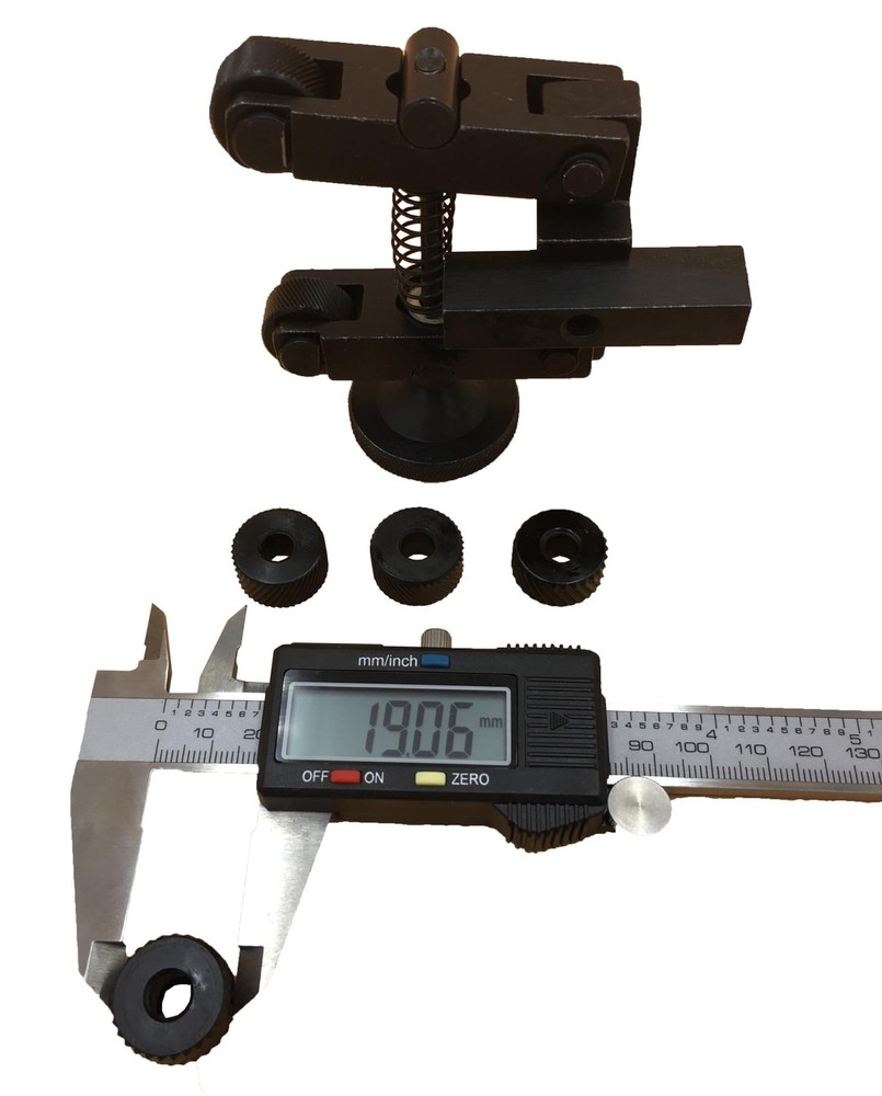 KNURLING TOOL HOLDER-ADJUSTABLE-SPRING-with 6pcs wheel