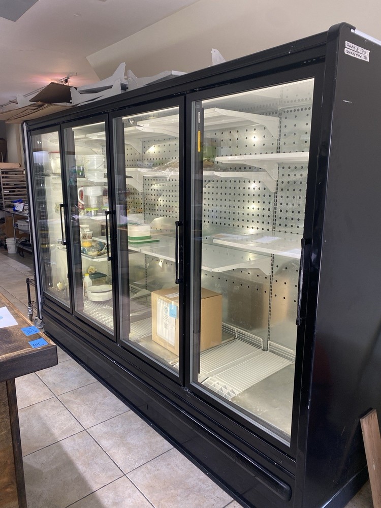 Commercial 4 door display fridge