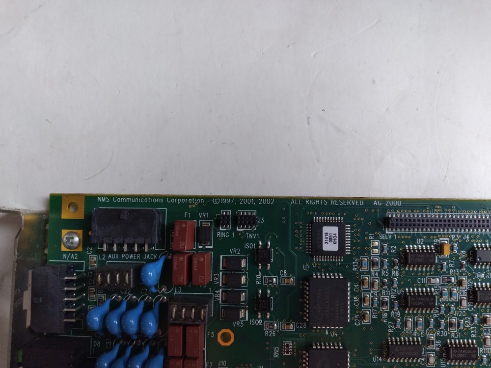 Dialogic Natural Micro Systems NMS AG2000 5593 4-Port Voice Processing Board