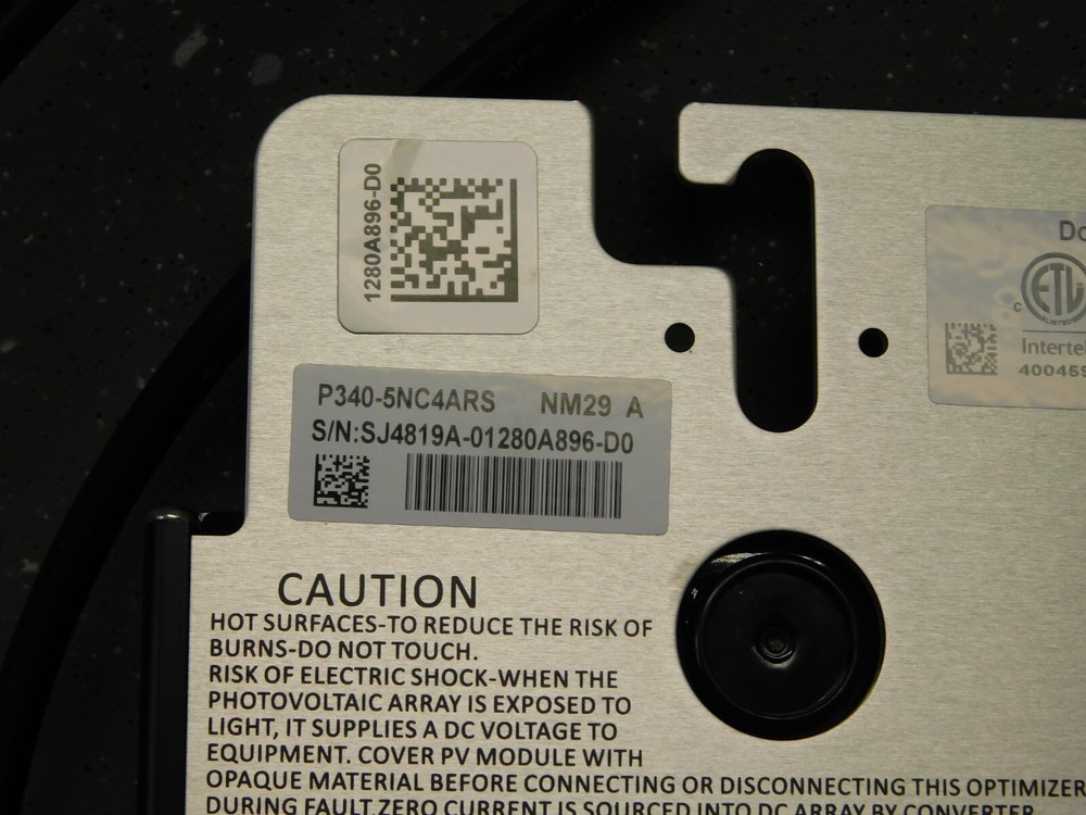 SolarEdge P340-5NC4ARS 340W 1000V PV Solar Panel Power Optimizer P340