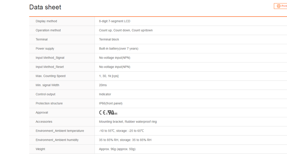 Autonics LA8N-BN Counters New 1PCS ✦KD