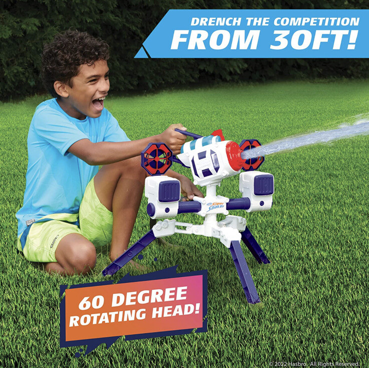 Nerf Super Soaker RoboBlaster with Bonus Water Blaster 30Ft.