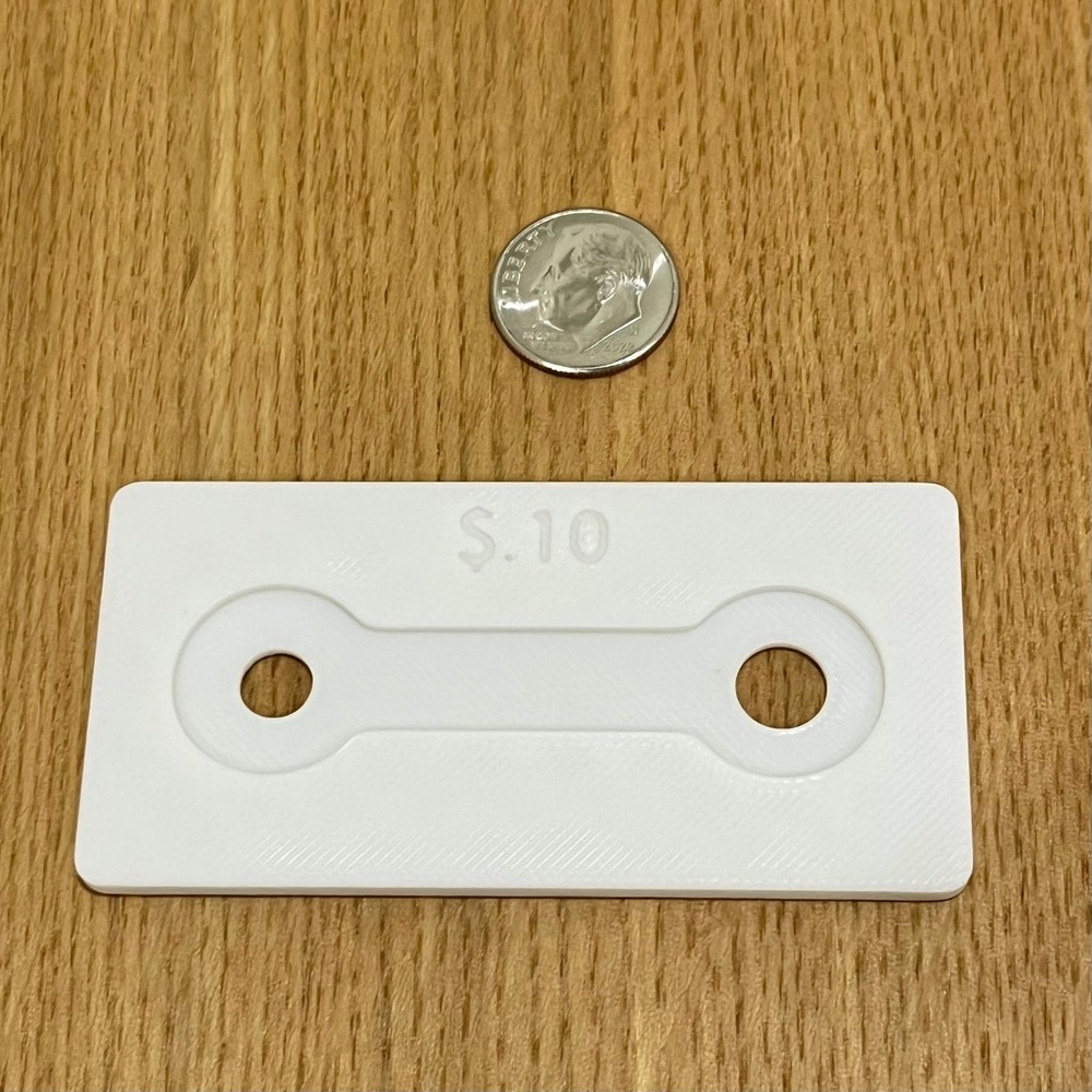 Coin Ring Tool: Hole Punch Centering Card