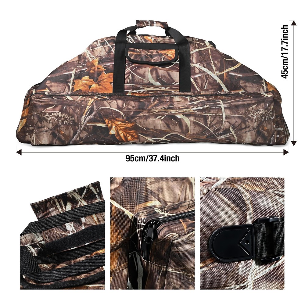 RQG Compound Bow Case, 37.5 inch Soft Bow Case for Compound Bow Bag Holder Li...