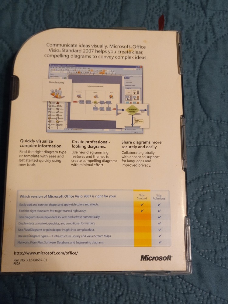 Microsoft Office Visio Professional 2007 (retail boxed)