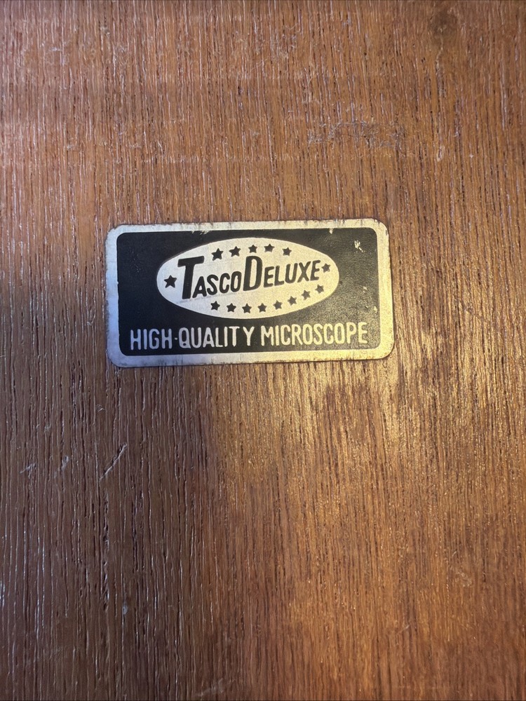 Vintage Tasco Deluxe High Quality Microscope Kit and Case