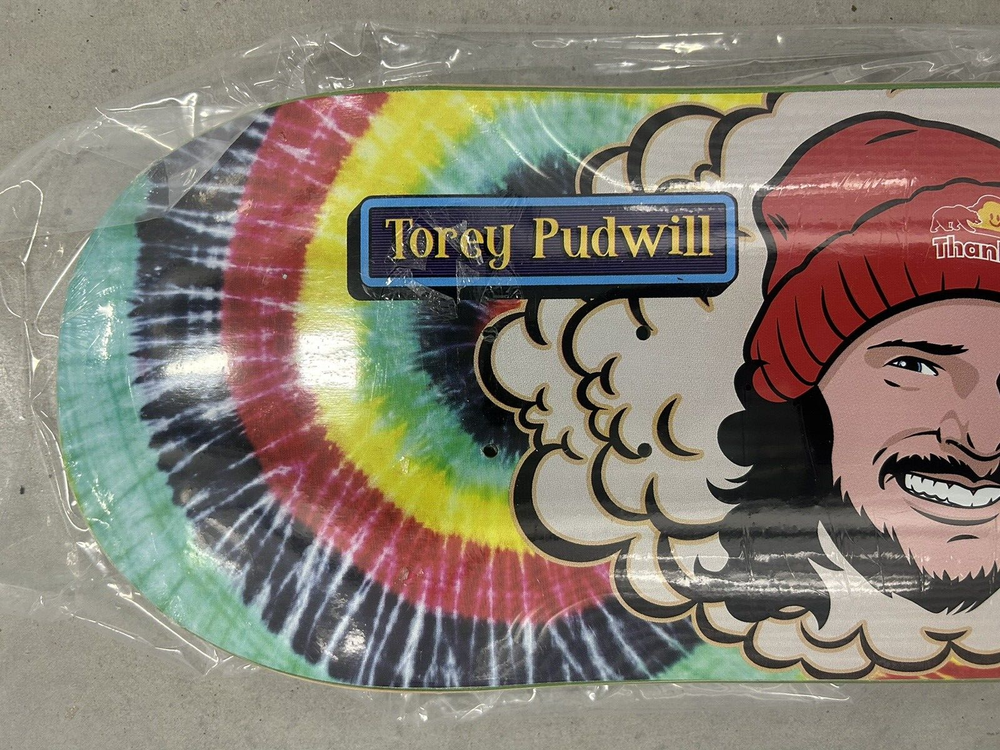 Thank You Buddies Tie Dye Skate Deck
