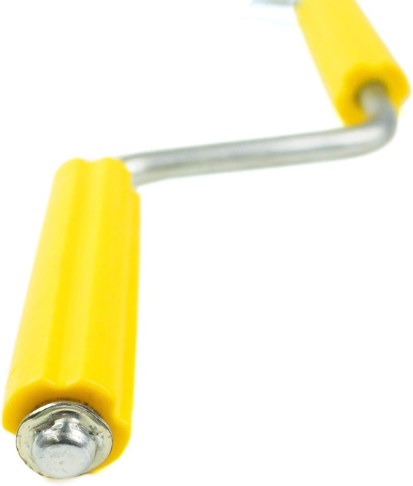 Winch Strap Winder Hand Roller for Flatbed Trailer 18" Quick Roll Up Bar Tool