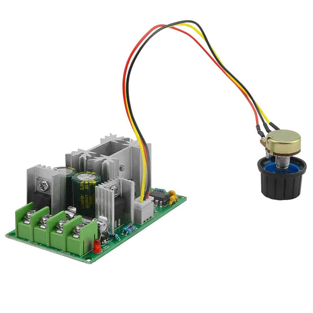 DC Motor Controller Assembly 12V 24V 36V 48V High Power Drive Module Adjustab.
