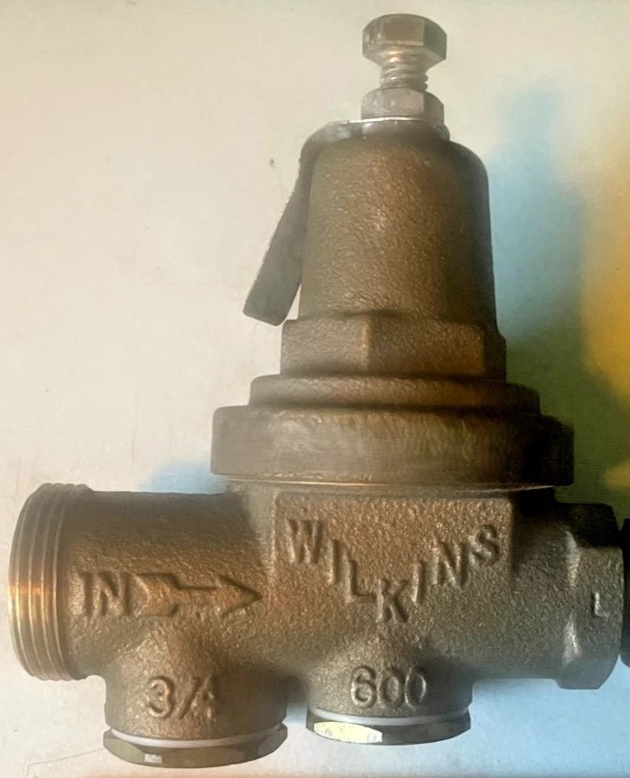 Zurn Wilkins 600 3/4"  Pressure Regulating Reducing Valve _ Free Shipping