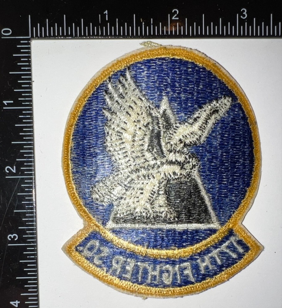 Cold War US Air Force USAF 17th Fighter Squadron Patch