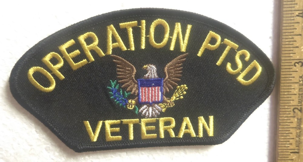 Operation PTSD - Veteran Embroidered Patch