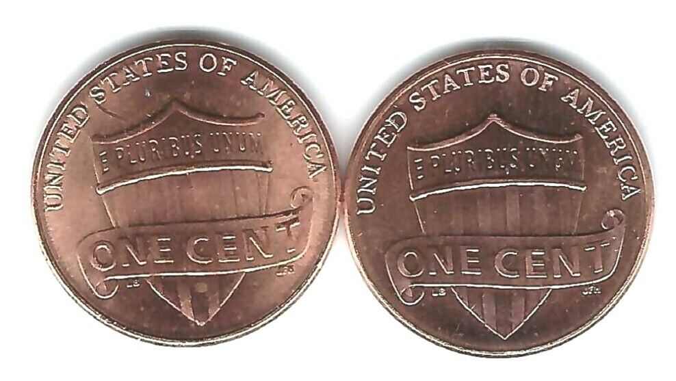 2016-D & P Two Brilliant Uncirculated Lincoln Cent Type Coins