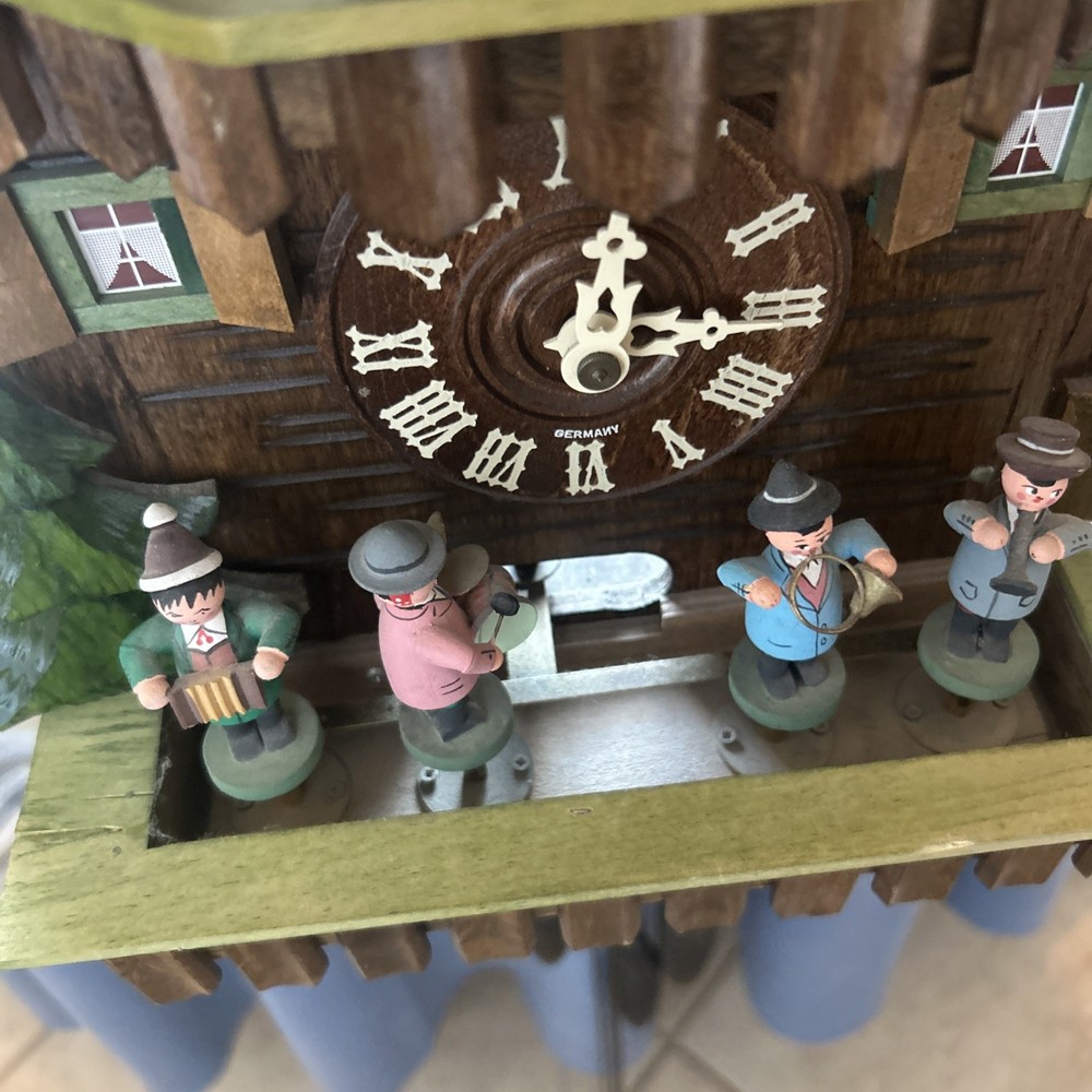 vintage west germany cuckoo clock