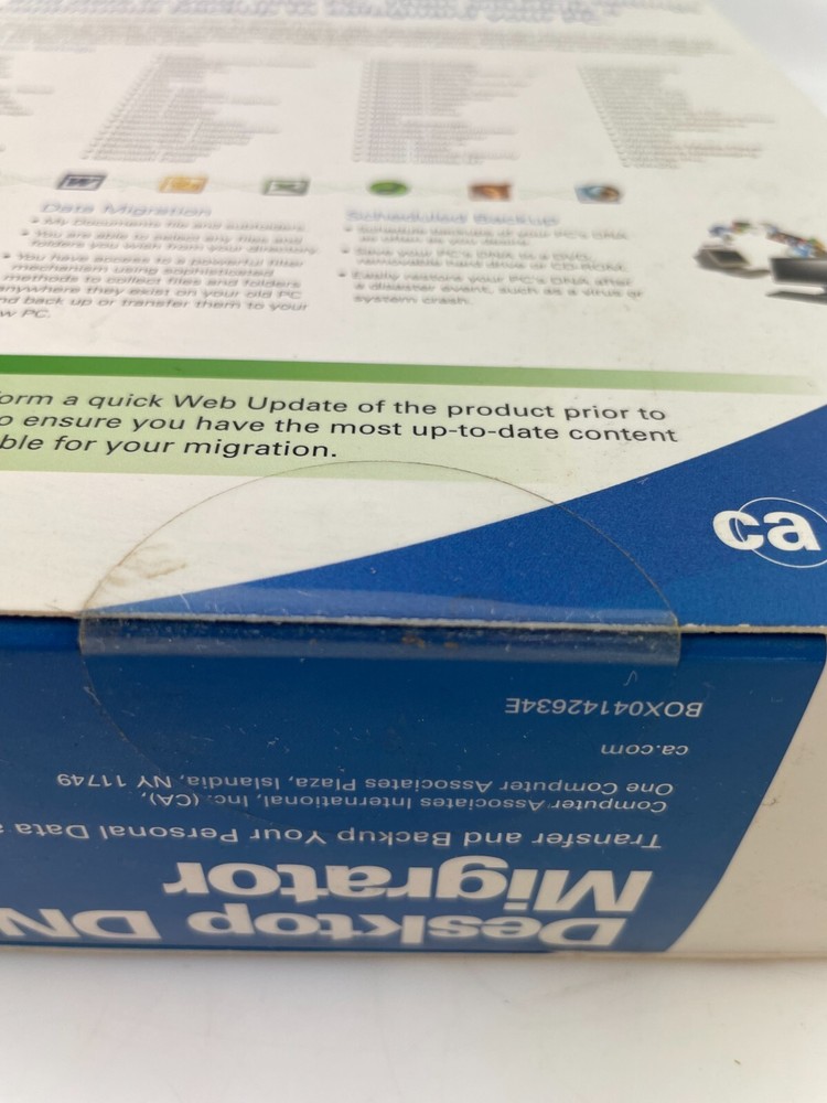 Computer Associates Desktop® DNA Migrator Professional 4.7