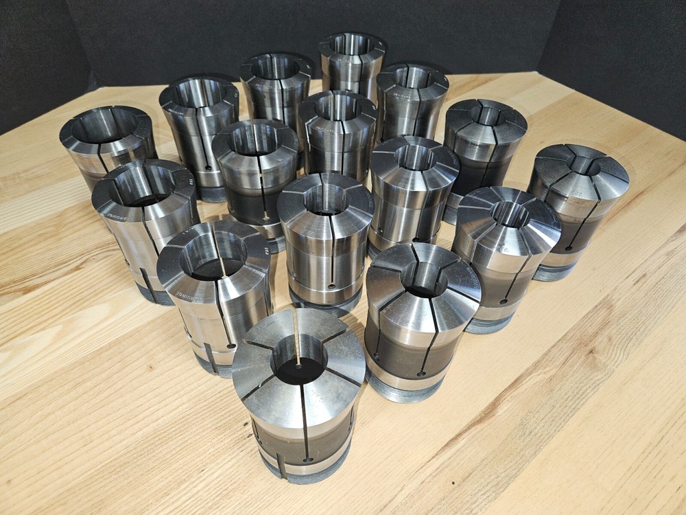 Hardinge 22J Round Collet in Good Condition 1" to 2" Pull Down Menu CHEAP SHIP
