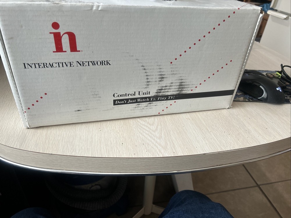 Vintage Interactive Network C-0300 Control Unit Sega Video Game Accessory w/ Box