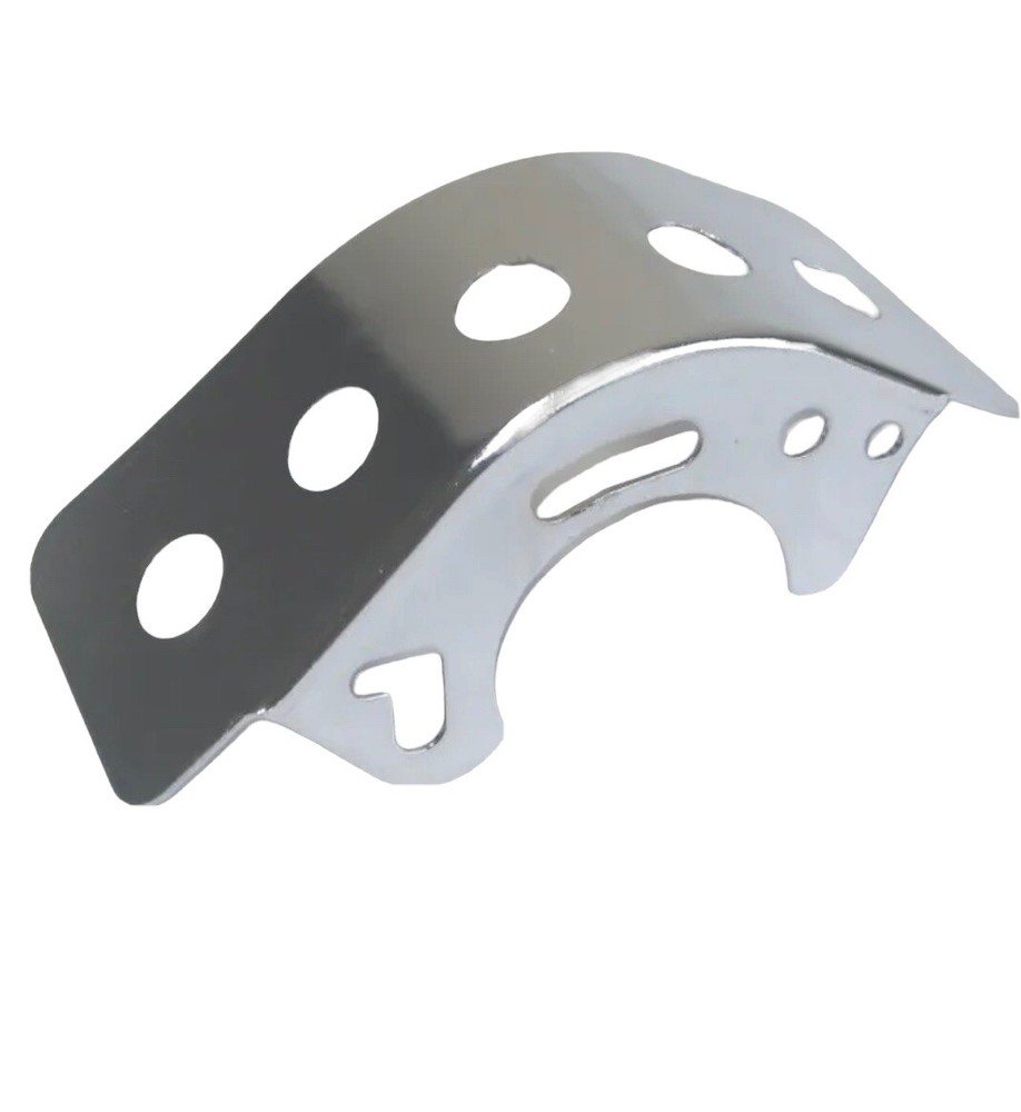 Universal Crome Chain Guard for Go Karts, Mini Bikes & Predator Engines