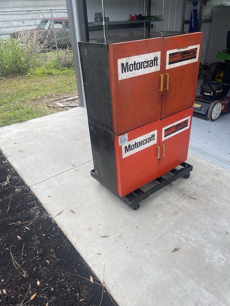 Vintage Automotive Garage Cabinets