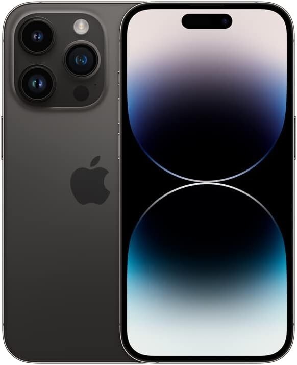 Apple iPhone 14 Pro - 128 GB - Space Black - Unlocked - Excellent Refurbished
