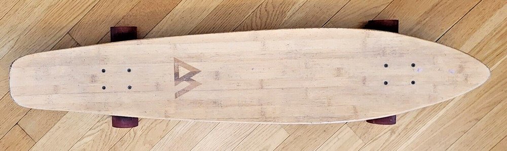 Rad Personal 44" Kicktail Cruiser Longboard Skateboard Bamboo & Hard Maple Deck