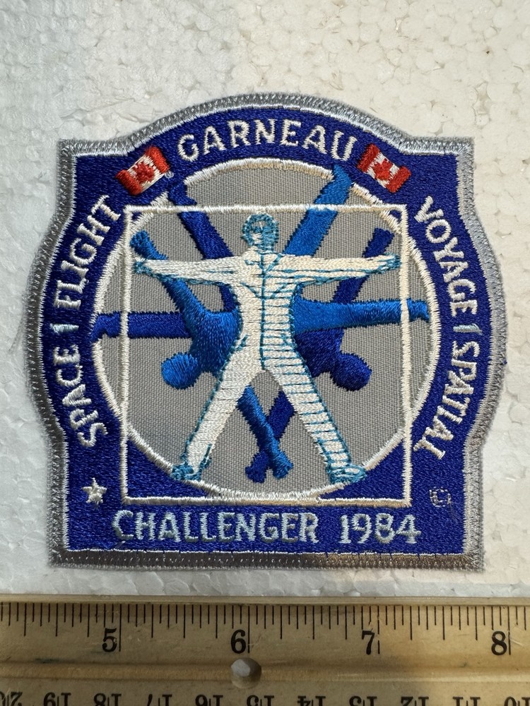 Vintage NASA Space Shuttle Patch - 1984 Challenger - Canada