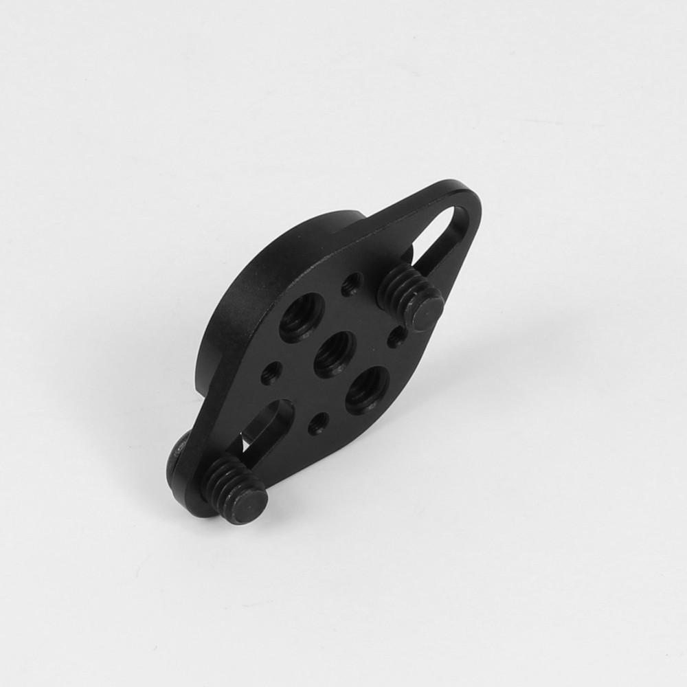 1/4" ARRI Type Rosette Adapter Mount fr Cheese Plate Armor Cage Camera Handle