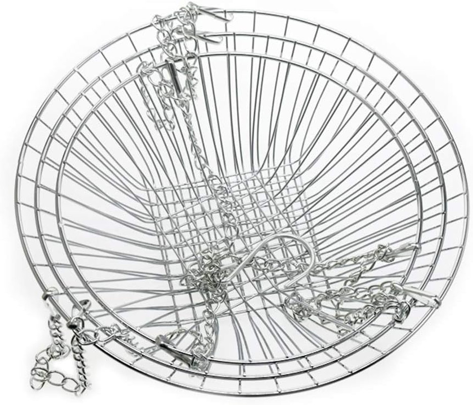 Wire Hanging Basket,3-Tier Stainless Steel Fruit Basket for Home Kitchen Bathroo